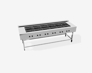 十二頭煲仔爐 尺寸:2400x800x800+50mm